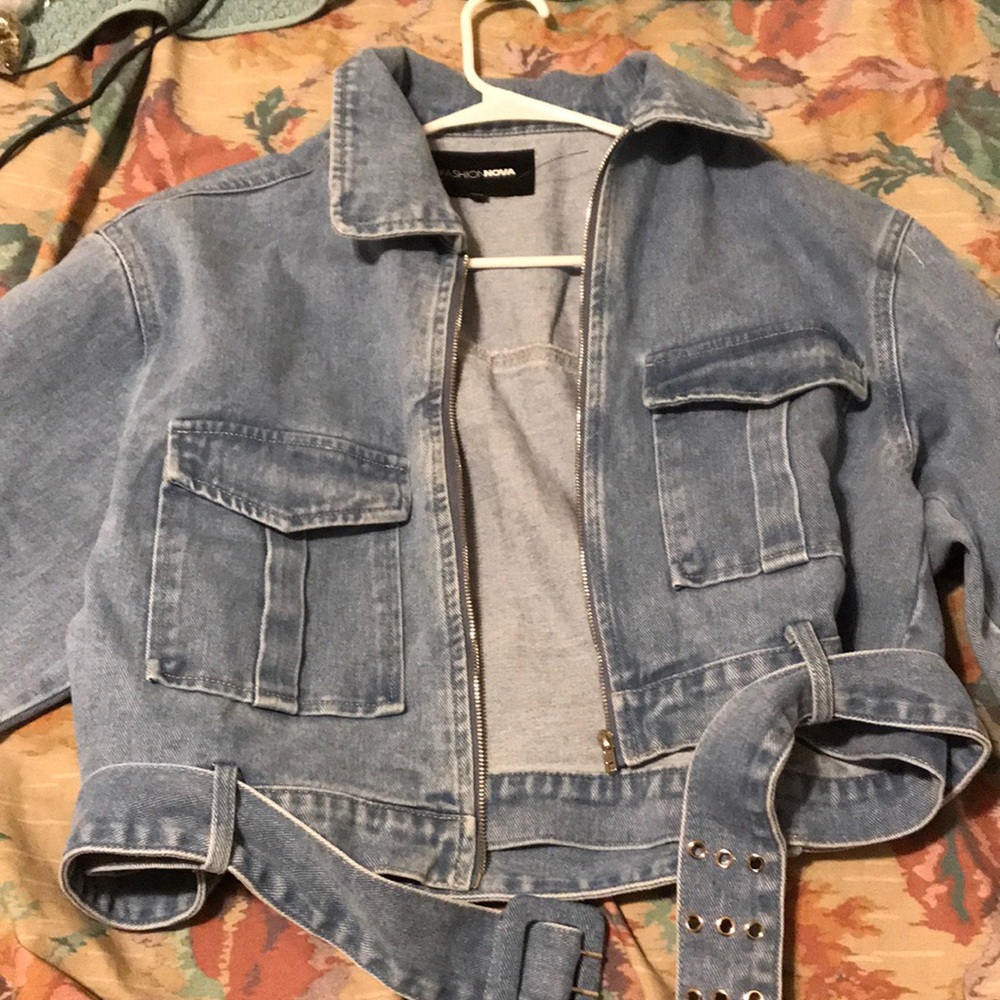 Light jean jacket